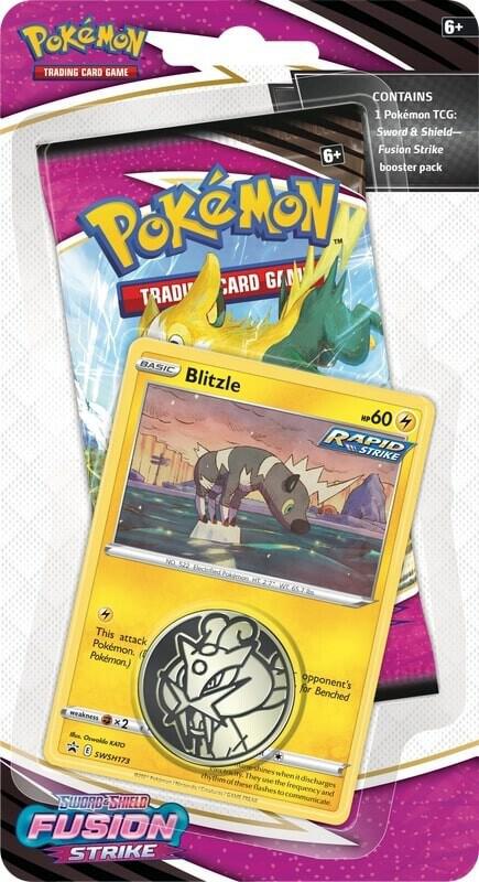 Fusion Strike Single Pack Blister [Blitzle] Pokémon card