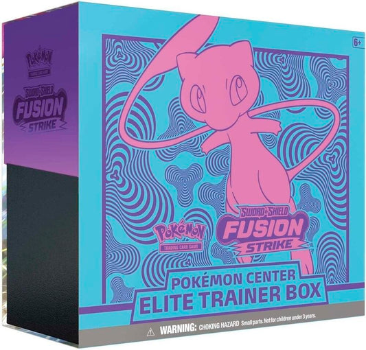 Fusion Strike Pokemon Center Elite Trainer Box (Exclusive) - SWSH08: Fusion Strike