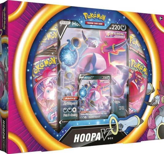 Hoopa V Box Fusion Strike Pokémon card
