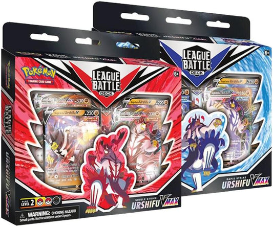 League Battle Deck [Rapid/Single Strike Urshifu VMAX] [Set of 2] Miscellaneous Cards & Products Pokémon card
