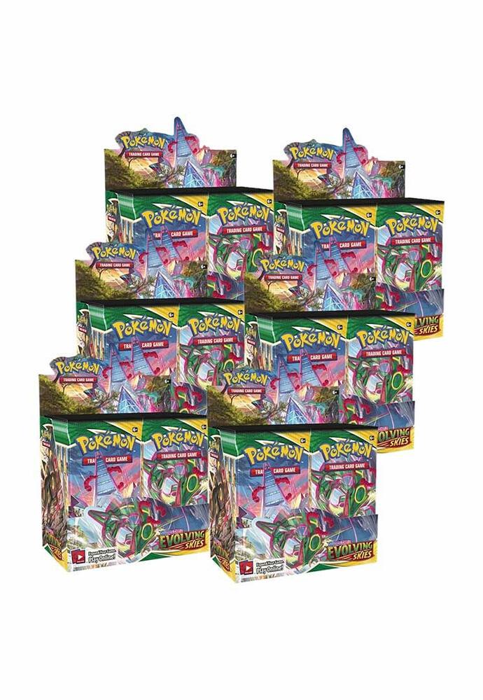 Evolving Skies Booster Box Case Pokémon card