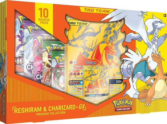 Reshiram & Charizard GX Premium Collection Miscellaneous Cards & Products Pokémon card