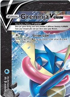 Greninja V-UNION - SWSH155 SWSH155 Promo Sword & Shield Promo Cards Pokémon card