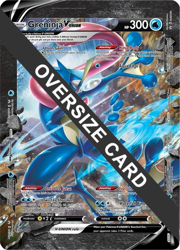 Greninja V-UNION Promo Jumbo Cards Pokémon card