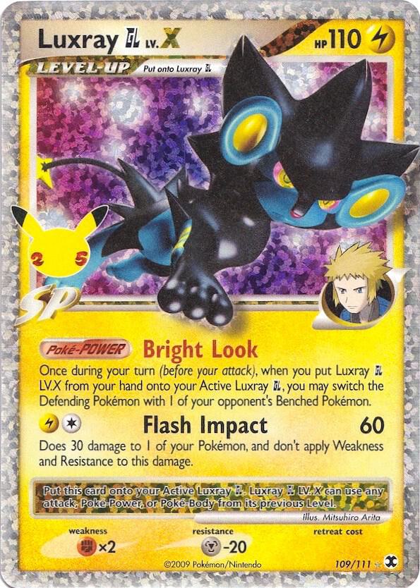Luxray GL LV.X - 109/111 Classic Collection Celebrations: Classic Collection