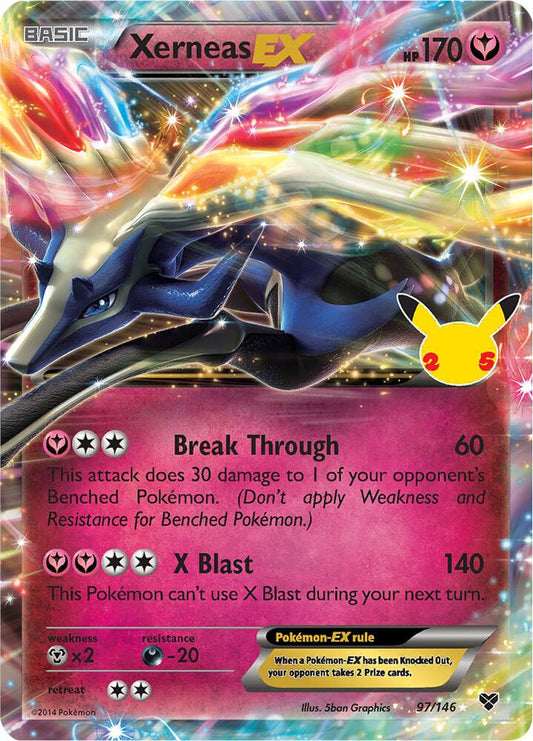 Xerneas EX 97/146 Classic Collection Classic Collection Pokémon card