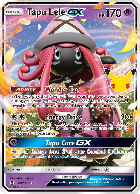 Tapu Lele GX 60/145 Classic Collection Classic Collection Pokémon card