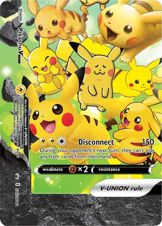Pikachu V-Union - SWSH141 SWSH141 Promo Sword & Shield Promo Cards Pokémon card
