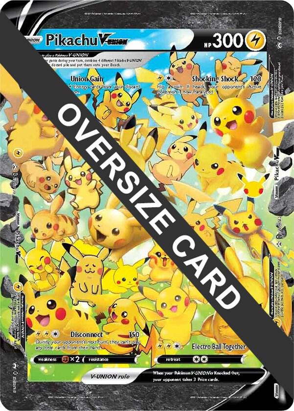Pikachu V-UNION Promo Jumbo Cards Pokémon card