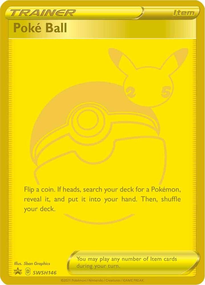 Poke Ball - SWSH146 - SWSH146 Promo SWSH: Sword & Shield Promo Cards