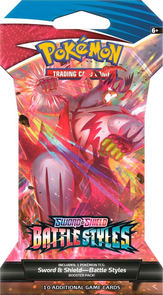 Battle Styles Sleeved Booster Pack Pokémon card
