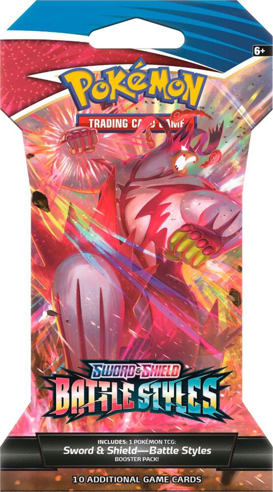 Battle Styles Sleeved Booster Pack - SWSH05: Battle Styles