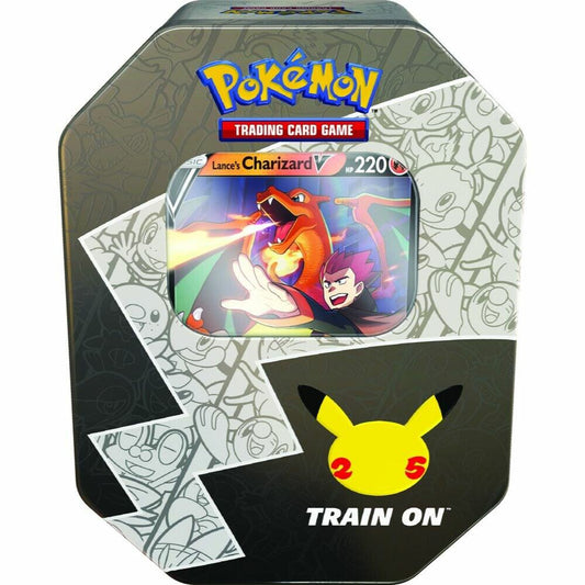 Pokemon Celebrations International Tin [Lance's Charizard V] Pokémon card