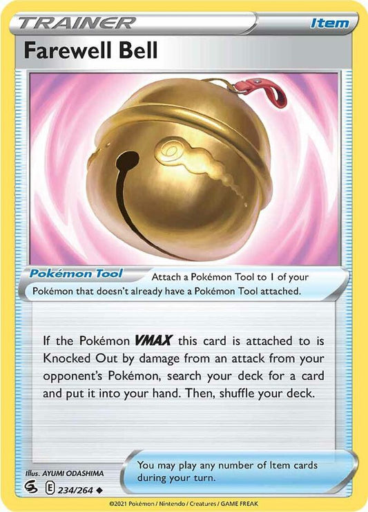 Farewell Bell 234/264 Uncommon Fusion Strike Pokémon card