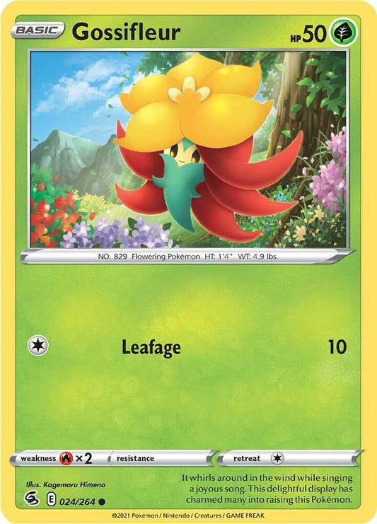 Gossifleur 024/264 Common Fusion Strike Pokémon card