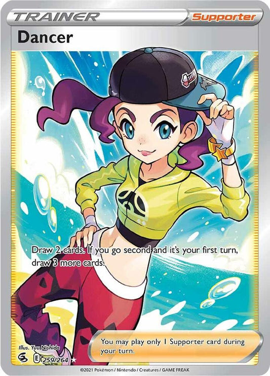 Dancer (Full Art) 259/264 Ultra Rare Fusion Strike Pokémon card