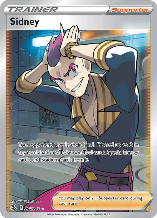 Sidney (Full Art) - 264/264 Ultra Rare SWSH08: Fusion Strike
