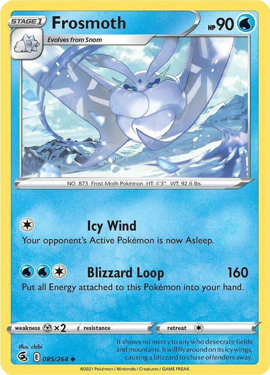 Frosmoth 085/264 Uncommon Fusion Strike Pokémon card