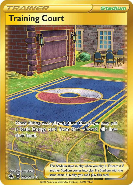 Training Court (Secret) - 282/264 Secret Rare SWSH08: Fusion Strike