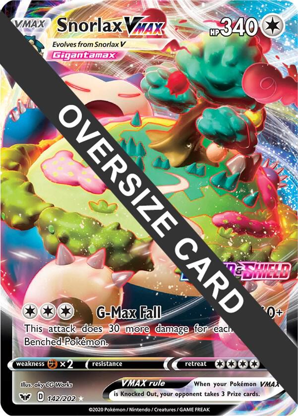 Snorlax VMAX - 142/202 Ultra Rare Jumbo Cards
