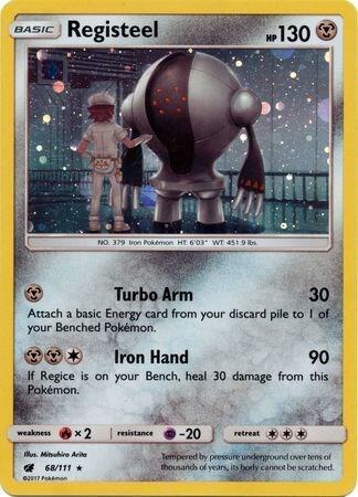 Registeel - 68/111 (Cosmos Holo) 68/111 Promo SM Promos Pokémon card
