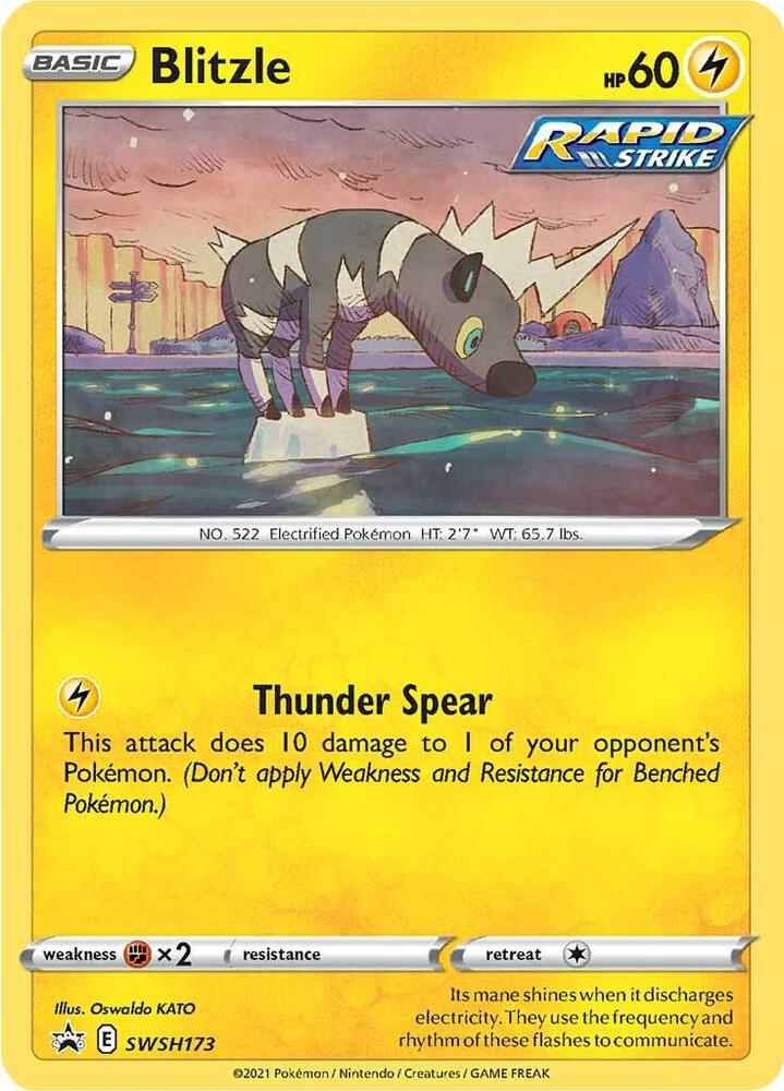 Blitzle - SWSH173 - SWSH173 Promo SWSH: Sword & Shield Promo Cards