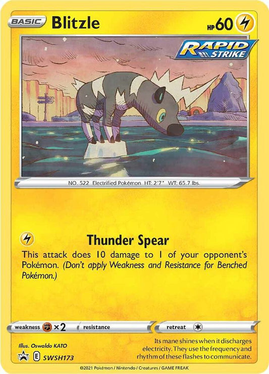 Blitzle - SWSH173 SWSH173 Promo Sword & Shield Promo Cards Pokémon card