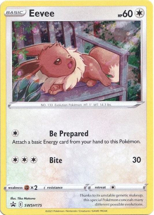 Eevee - SWSH175 SWSH175 Promo Sword & Shield Promo Cards Pokémon card