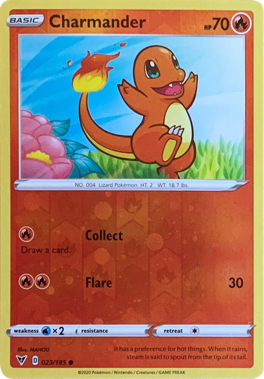 Charmander - 023/185 (Reverse Cosmos Holo) 023/185 Promo Miscellaneous Cards & Products Pokémon card