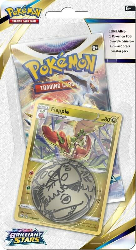 Brilliant Stars Single Pack Blister [Flapple] Pokémon card