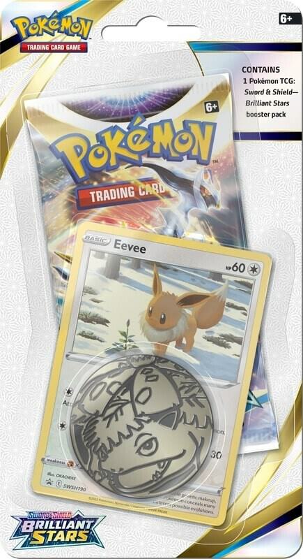 Brilliant Stars Single Pack Blister [Eevee] Pokémon card