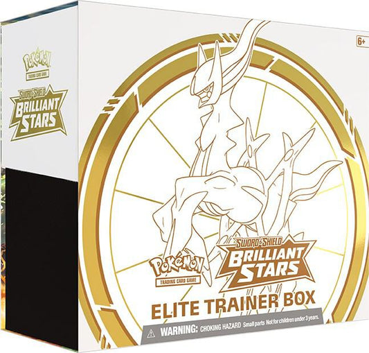 Brilliant Stars Elite Trainer Box Pokémon card