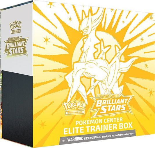 Brilliant Stars Pokemon Center Elite Trainer Box (Exclusive) Pokémon card