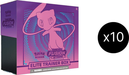Fusion Strike Elite Trainer Box Case Pokémon card