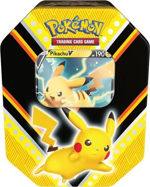 V Powers Tin [Pikachu V] (International Version) - Miscellaneous Cards & Products
