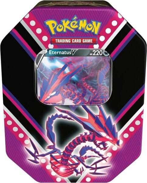 V Powers Tin [Eternatus V] (International Version) Miscellaneous Cards & Products Pokémon card