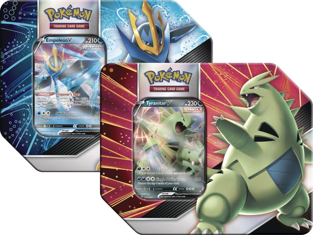 V Strikers Tin [Set of 2] Battle Styles Pokémon card