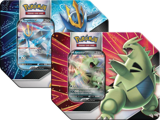 V Strikers Tin [Set of 2] Battle Styles Pokémon card