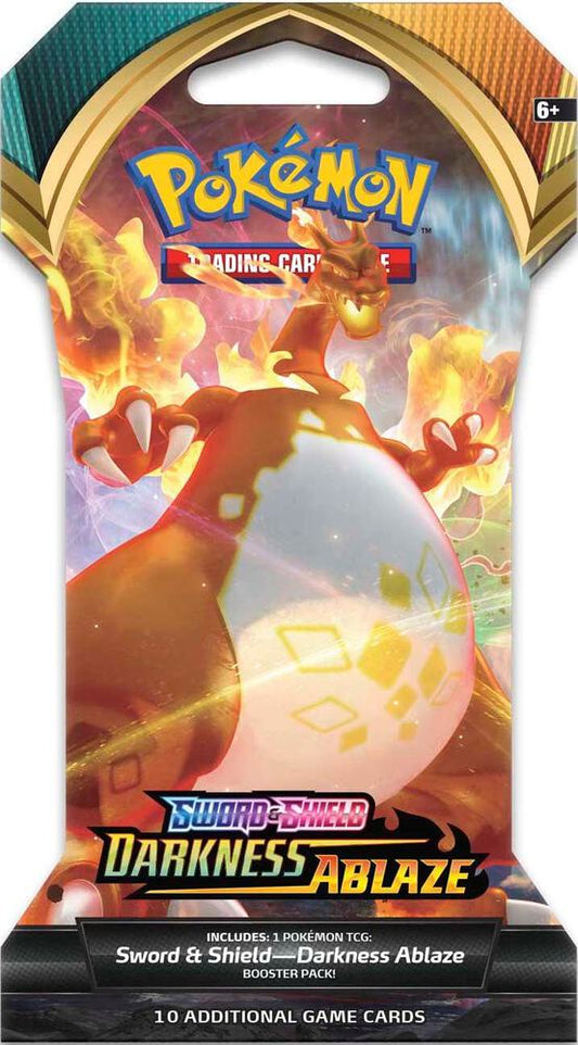 Darkness Ablaze Sleeved Booster Pack - SWSH03: Darkness Ablaze