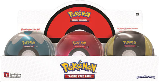 Poke Ball Tin Display (Q1 2020) - Miscellaneous Cards & Products