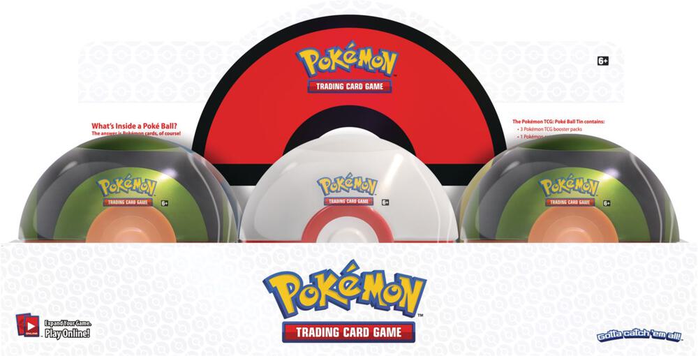 Poke Ball Tin Display (Q2 2020) - Miscellaneous Cards & Products