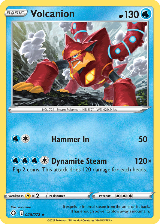 Volcanion 025/072 Rare Shining Fates