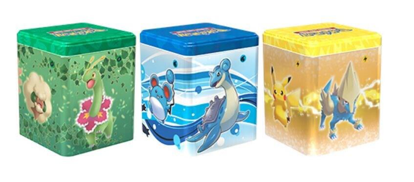 Pokemon Stacking Tins [Set of 3] Miscellaneous Cards & Products Pokémon card