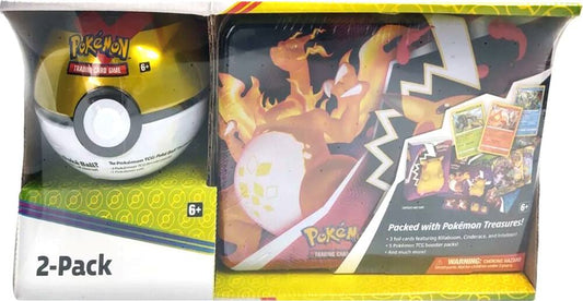 Fall 2020 Collector's Chest Tin + Level Ball 2-Pack (Retail Exclusive) Miscellaneous Cards & Products Pokémon card