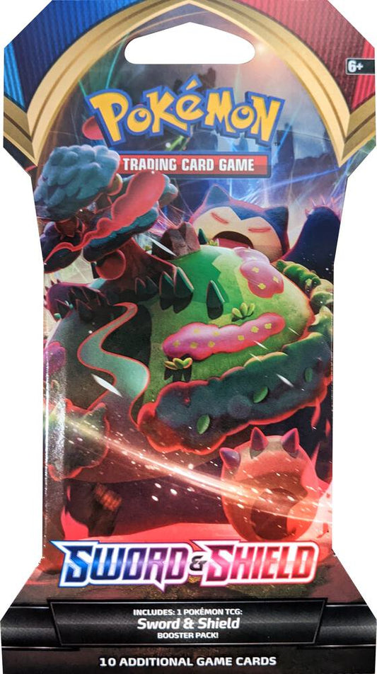 Sword and Shield Base Set Sleeved Booster Pack - SWSH01: Sword & Shield Base Set