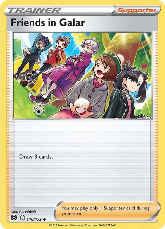 Friends in Galar 140/172 Uncommon Brilliant Stars Pokémon card