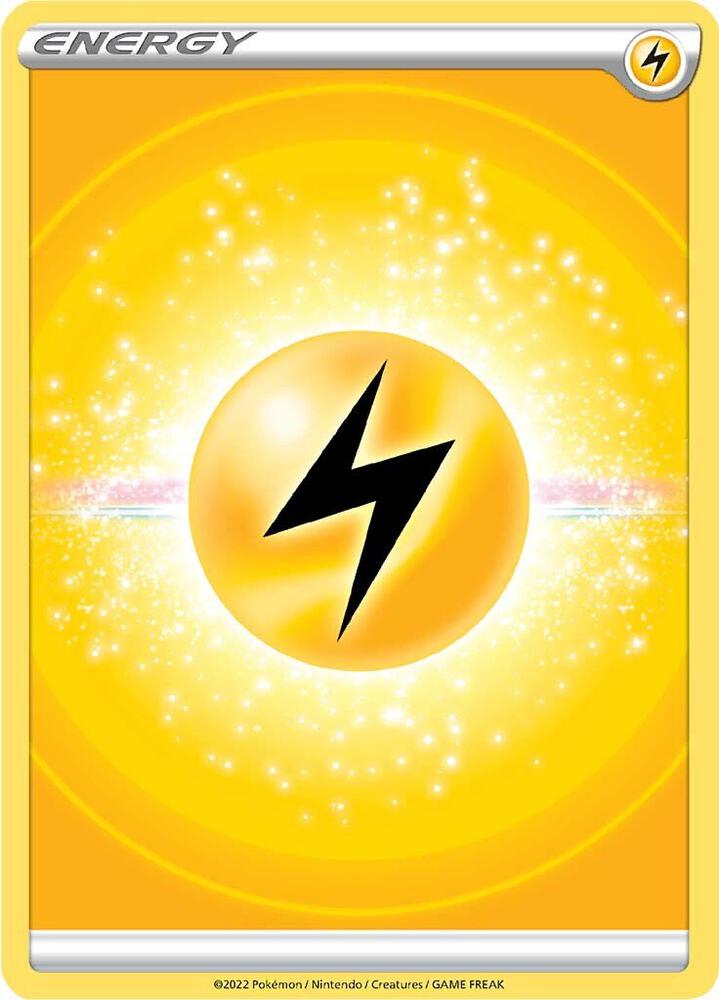 Lightning Energy (2022 Unnumbered) Common Brilliant Stars Pokémon card