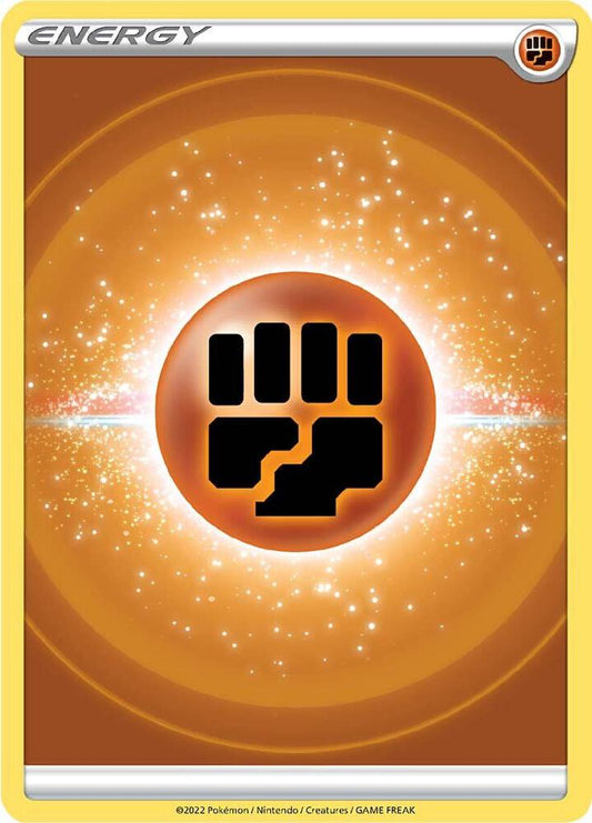 Fighting Energy (2022 Unnumbered) Common Brilliant Stars Pokémon card