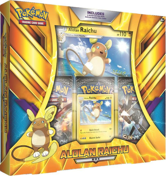 Alolan Raichu Box Miscellaneous Cards & Products Pokémon card