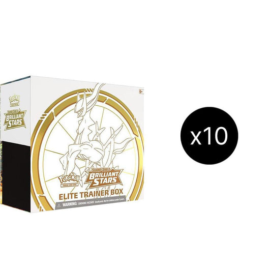 Brilliant Stars Elite Trainer Box Case Pokémon card
